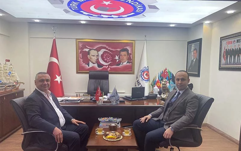 BAŞSAVCI YILMAZ’DAN TMS ŞUBE BAŞKANI KOÇAK’A ZİYARET