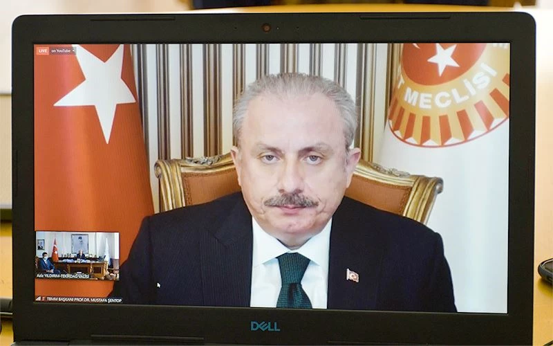 TBMM BAŞKANI ŞENTOP TEKİRDAĞLI ÖĞRETMENLERLE BULUŞTU