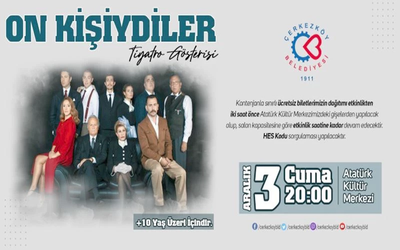 TİYATROSEVERLERE ÇERKEZKÖY