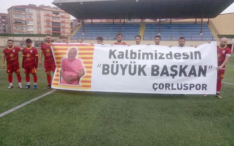 GENÇ FUTBOLCULAR BAŞKANLARINI UNUTMADI