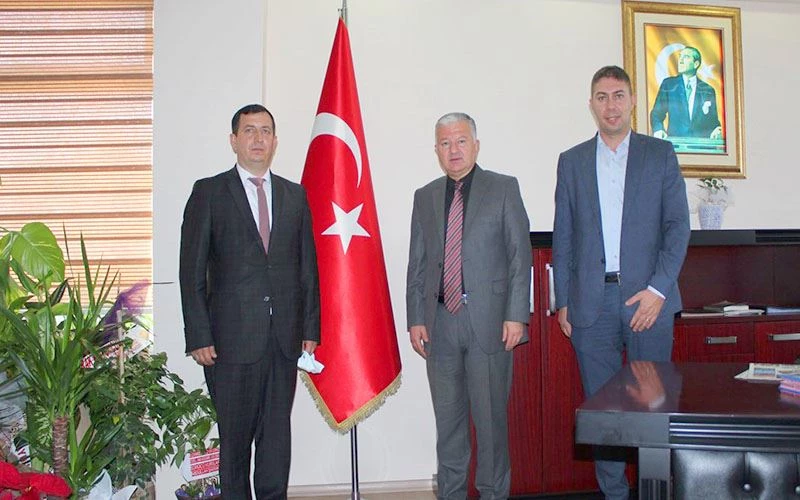 BAŞKAN ARAT KAYMAKAM DURU’YU ZİYARET ETTİ