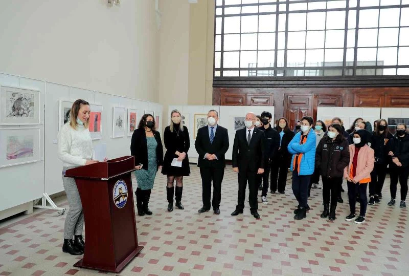 EDİRNE’DE 3. ULUSLARARASI BASKI RESİM SERGİSİ AÇILDI