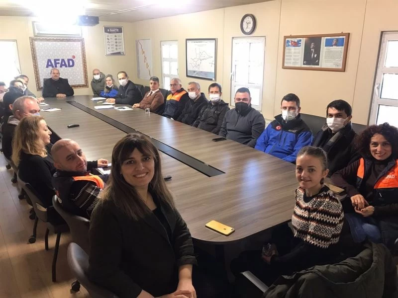 2 BÜYÜK TATBİKAT GEÇİREN AFAD TEKİRDAĞ’DA PERSONEL TOPLANTISI