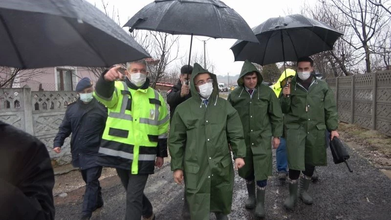 BAKAN YARDIMCISI ÇATAKLI SEL BÖLGESİNDE