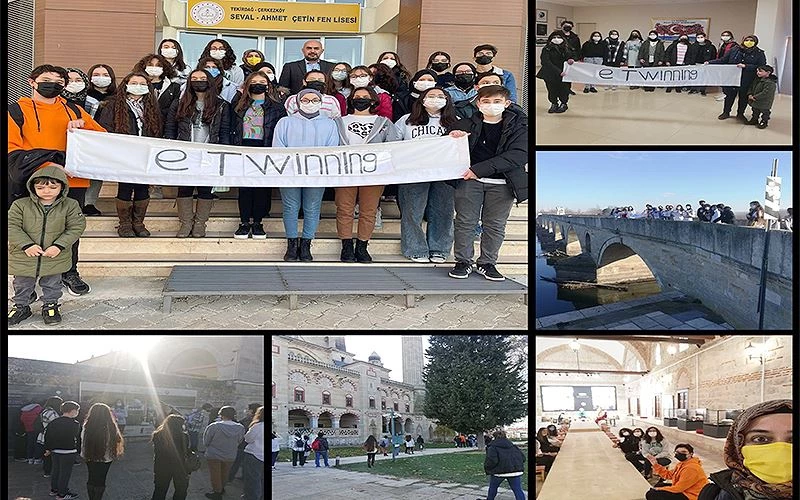 SEVAL-AHMET ÇETİN FEN LİSESİ 6 ETWİNİNG PROJESİNE START VERDİ
