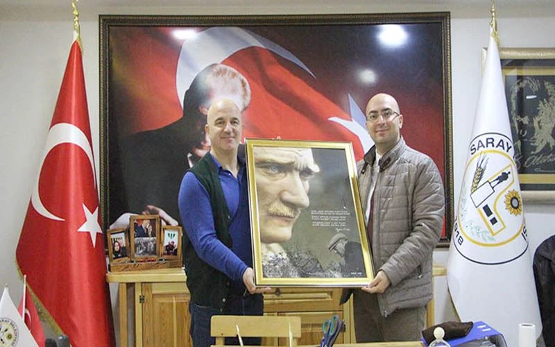 BAŞHEKİM ÖZDEMİR’DEN BAŞKAN ERKİŞ’E ZİYARET