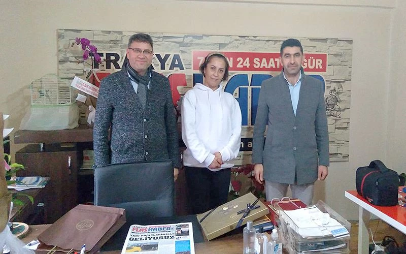 BULDUK VE AZBAY GAZETEMİZİ ZİYARET ETTİ