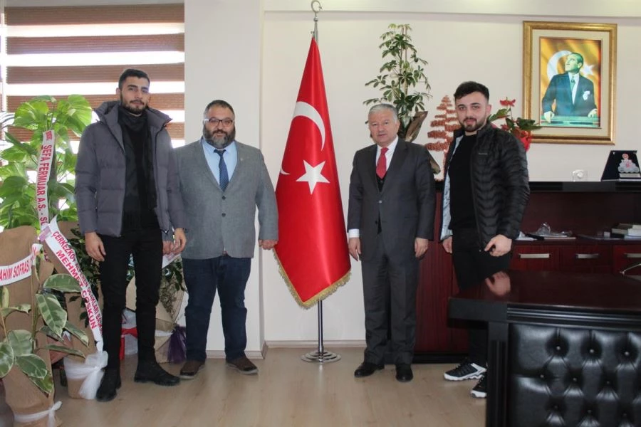 ALPEREN OCAKLARI’NDAN KAYMAKAM DURU’YA ZİYARET