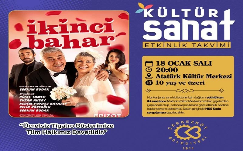 ÇERKEZKÖY’DE TİYATRO GÜNÜ…