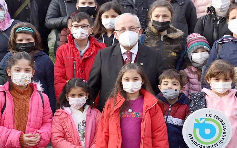 BAŞKAN ALBAYRAK KÜLTÜR TURU KAPSAMINDA ÖĞRENCİLERLE BULUŞTU