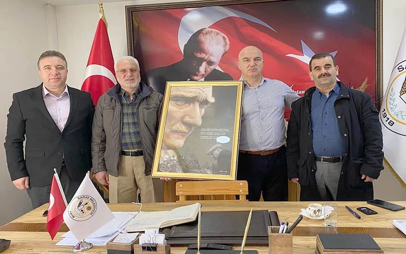 SAADET PARTİSİ’NDEN BAŞKAN ERKİŞ’E NEZAKET ZİYARETİ