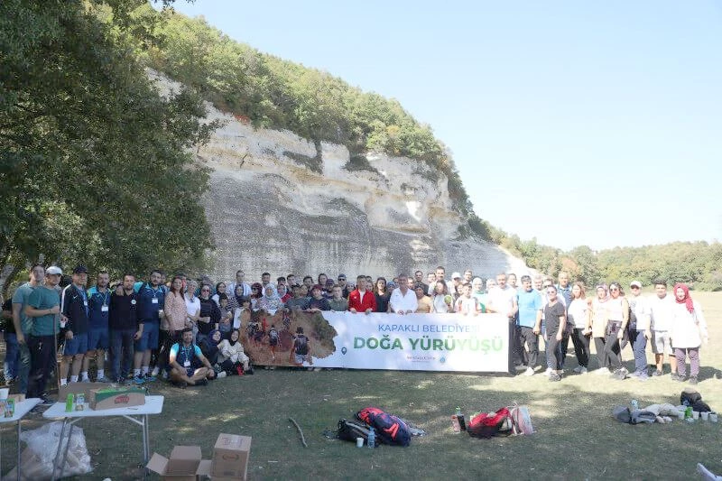 KAPAKLILI VATANDAŞLAR DOĞANIN KEYFİNİ ÇIKARDI