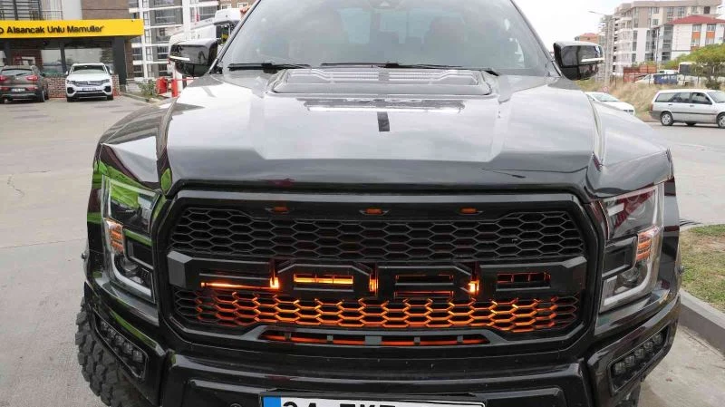 ÇAKARLI LÜKS ARACIN CEZASI AĞIR OLDU