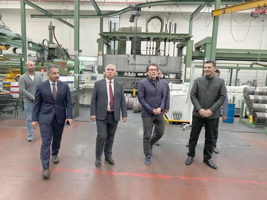 VALİ YILDIRIM OSB’LERİ ZİYARET EDEREK FABRİKALARI DOLAŞTI