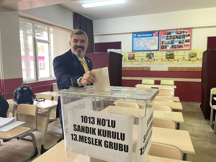 ÇORLU TSO İÇİN OY KULLANDI