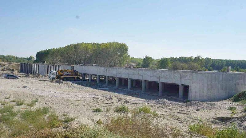 MERİÇ NEHRİ’NDEKİ SANTRAL, YIL SONU İTİBARIYLA ELEKTRİK ÜRETECEK