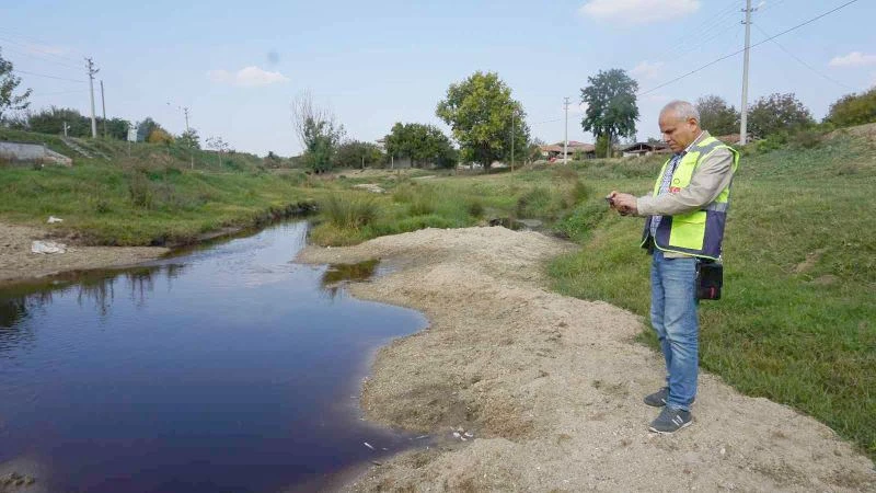 DERENİN RENGİ PANİĞE SEBEP OLDU, İNCELEME BAŞLATILDI