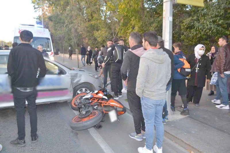 TEKİRDAĞ’DA TRAFİK KAZASI: ASTSUBAY YARALANDI