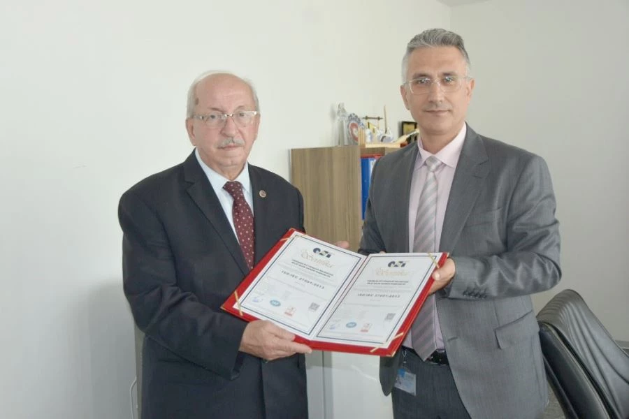 BÜYÜKŞEHİR ISO 27001 SERTİFİKASI ALDI