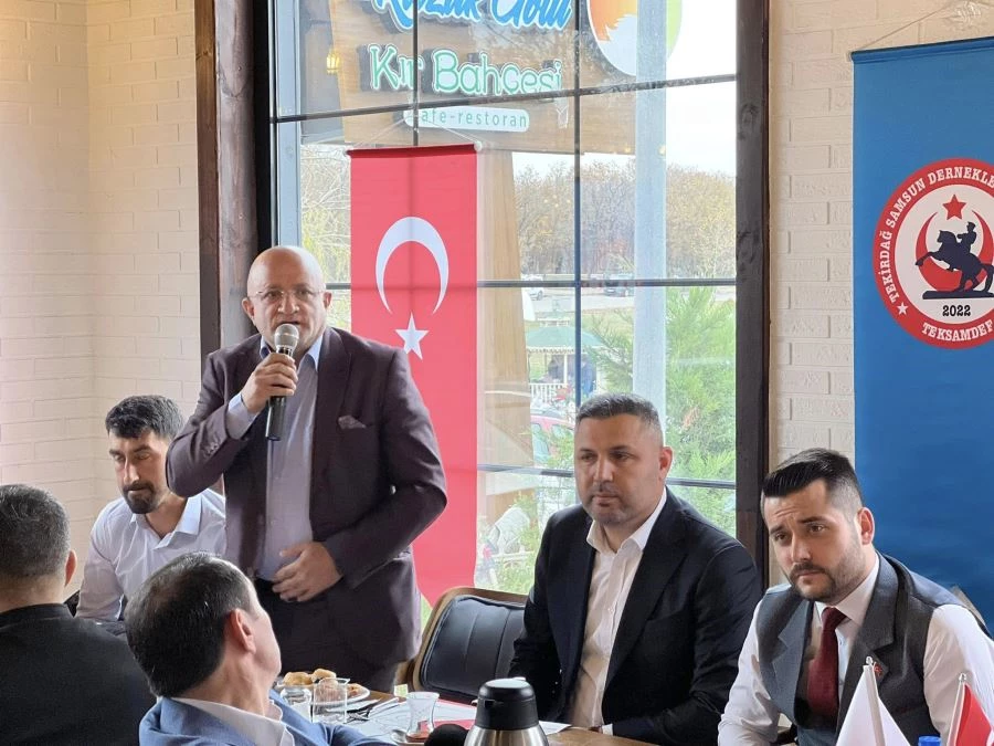 TEKİRDAĞ SAMSUN DERNEKLERİ YENİDEN BİLAL ACAR