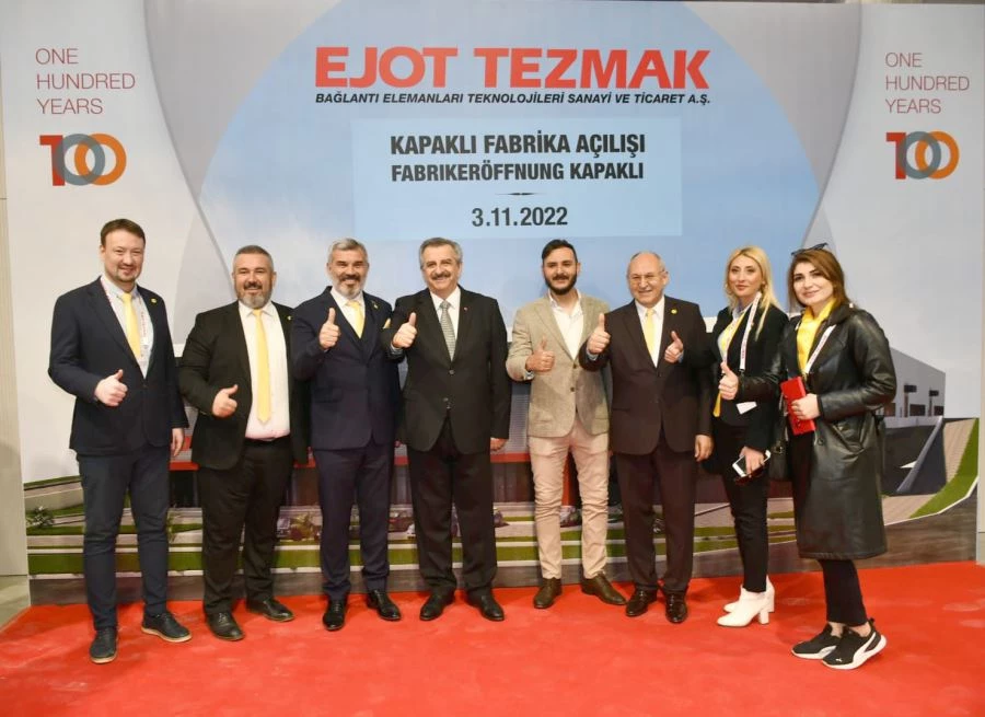 SARI LİSTE EKİBİ FABRİKA AÇILIŞINA KATILDI