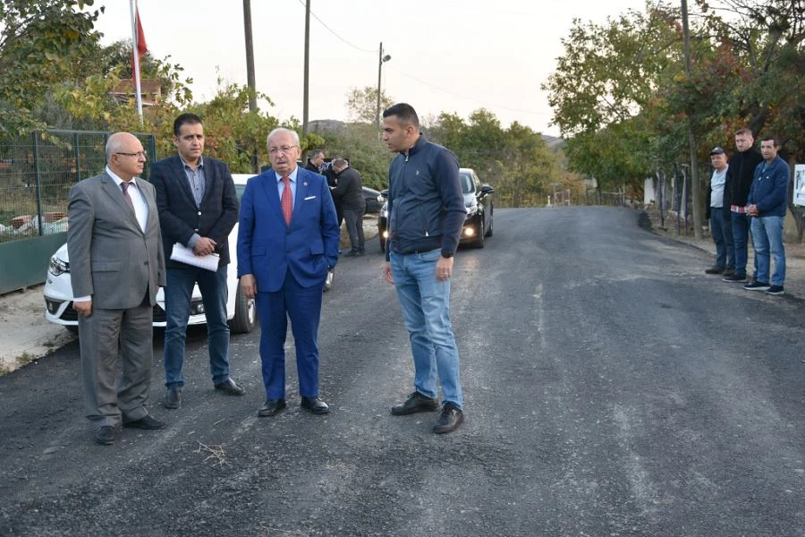 BÜYÜKŞEHİR KIRSALDA YOL YAPIMINA BAŞLADI