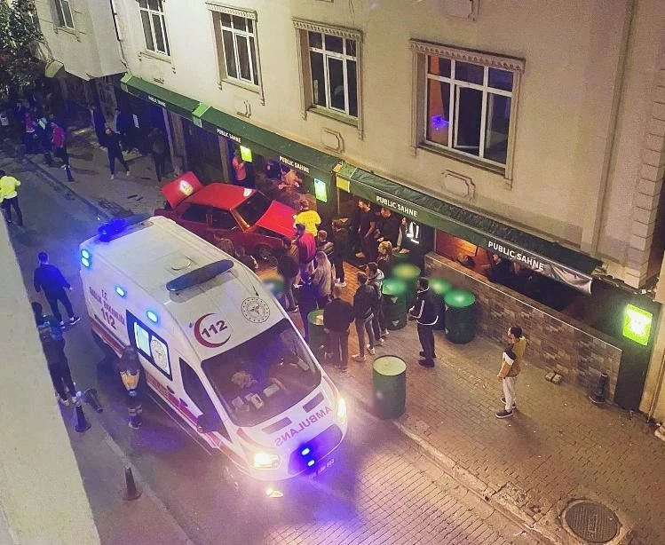 ALKOLLÜ SÜRÜCÜ EĞLENCE MEKANINA GİRDİ