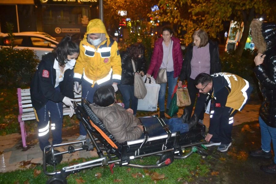 BULGAR TURİSTE ÇORLU’DA ARABA ÇARPTI