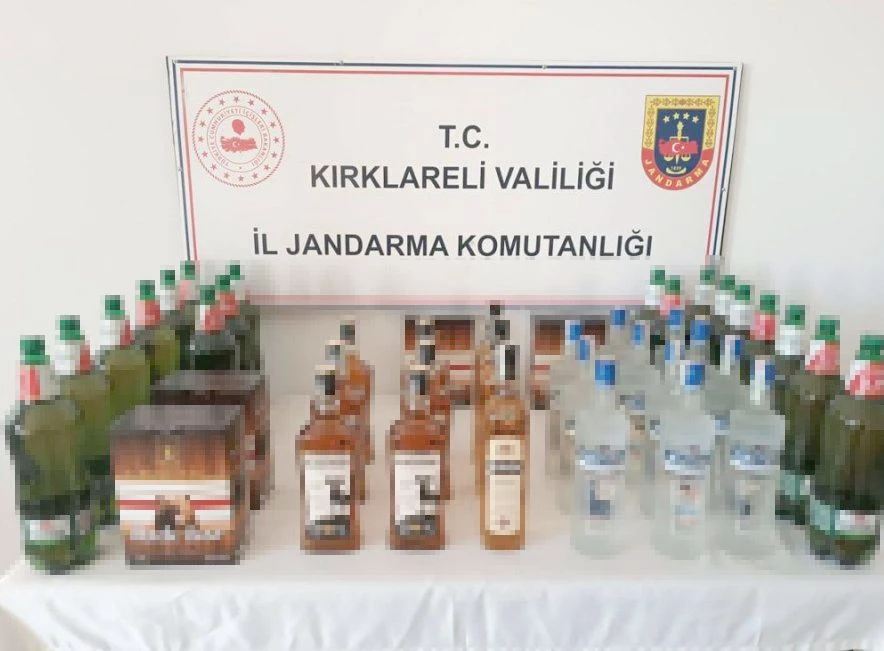 YILBAŞI ÖNCESİ TONLARCA SAHTE İÇKİ ELE GEÇİRİLDİ