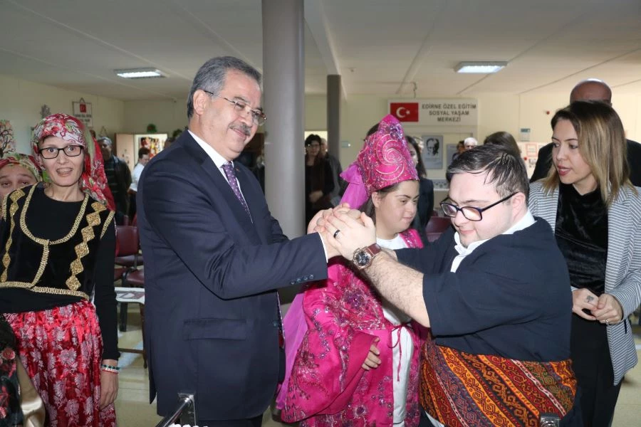 EDİRNE’DE ÖZEL ÖĞRENCİLER UNUTULAN KÜLTÜRÜMÜZÜ YAŞADI