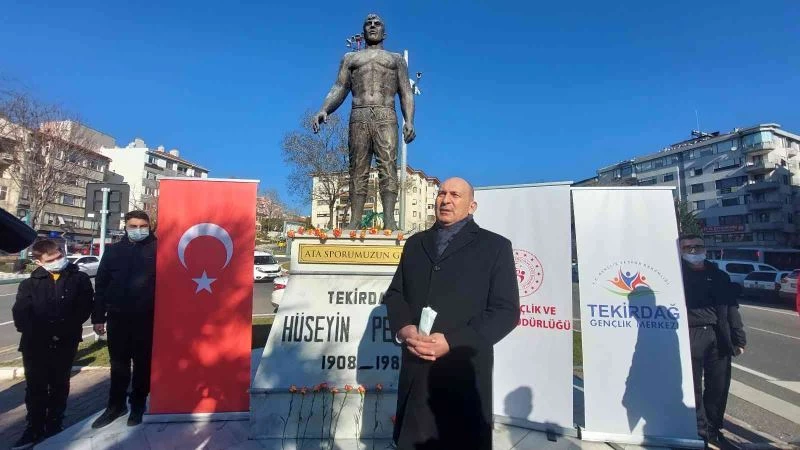 EFSANE PEHLİVAN HÜSEYİN ALKAYA UNUTULMADI