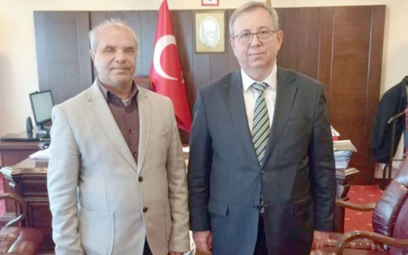 EDİRNE ROMAN EĞİTİM GÖNÜLLÜLERİ REKTÖR TABAKOĞLU İLE BİRARAYA GELDİ