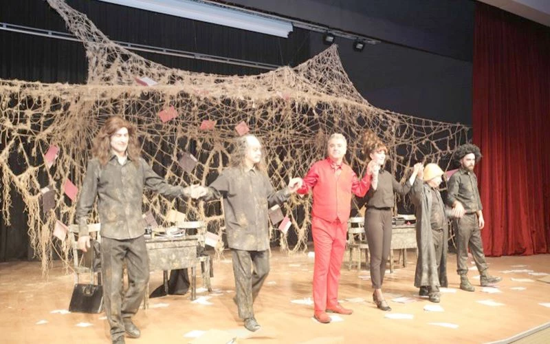 ‘BİR ANARŞİSTİN KAZA SONUCU ÖLÜMÜ’ ÇERKEZKÖY’DE SAHNELENDİ