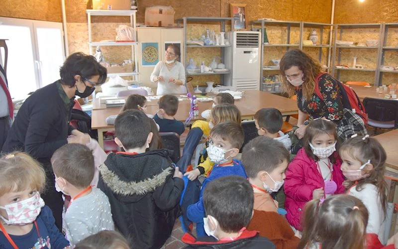 SÜLEYMANPAŞA TEMEK KURSU MİNİK ZİYARETÇİLERİNİ AĞIRLADI