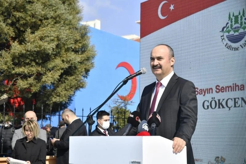 EDİRNE VALİSİ KORONA OLDU