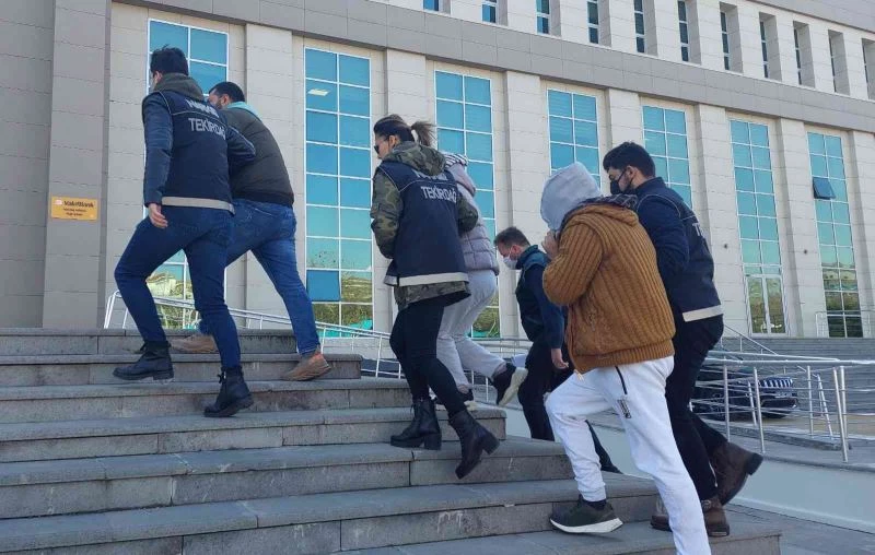 TEKİRDAĞ’DA TORBACI OPERASYONUNDA 2 TUTUKLAMA