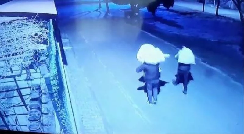 ÇUVALLI HIRSIZLAR KAMERADA 