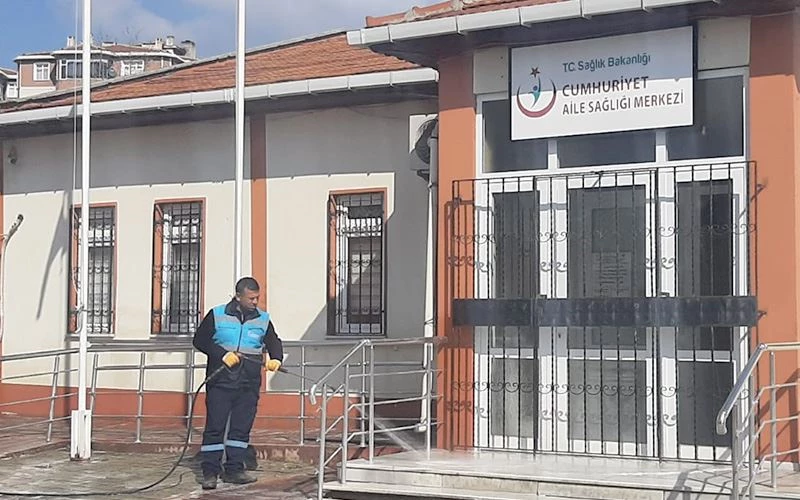 SÜLEYMANPAŞA DÖRT BİR YANDAN DEZENFEKTE EDİLİYOR