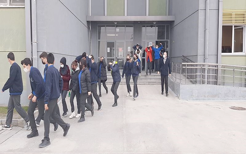 ÇOSB’DE ÖNCE EĞİTİM ARDINDAN TATBİKAT