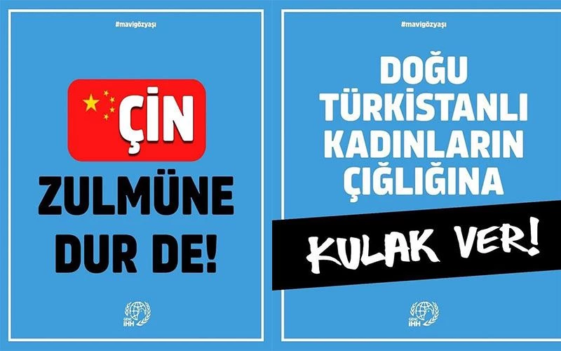 DOĞU TÜRKİSTANLI KADINLARA SES VERİN! 