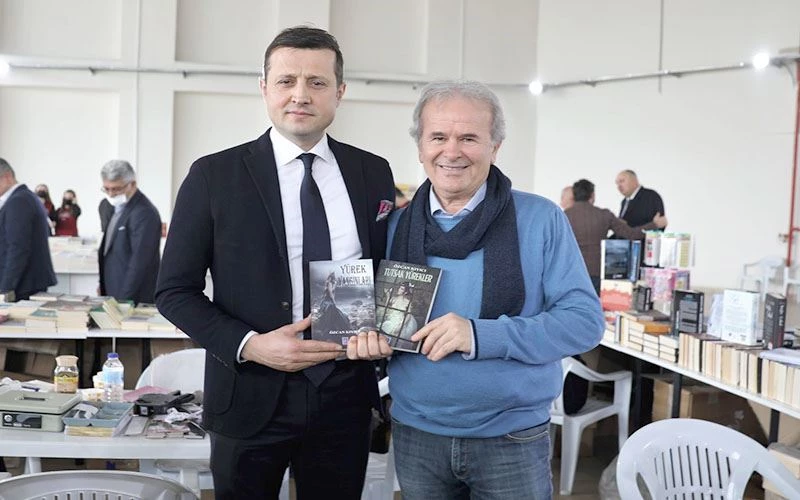 ÇERKEZKÖY BELEDİYESİ KİTAP FUARI AÇILDI