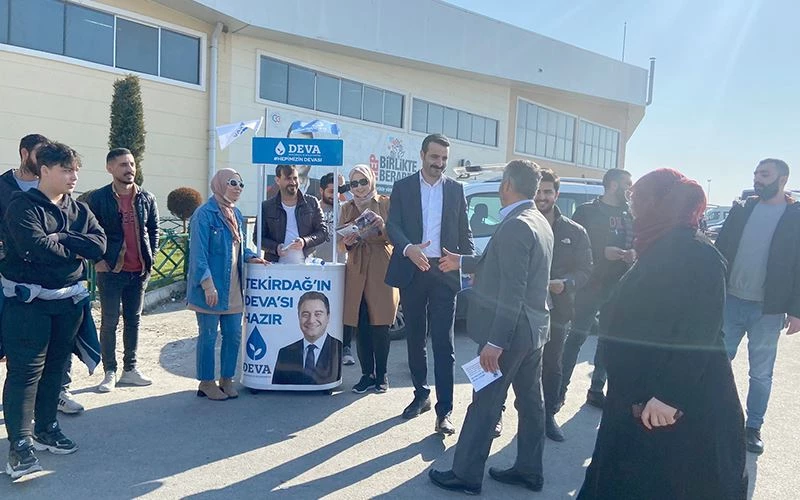 DEVA PARTİSİ HALK PAZARI