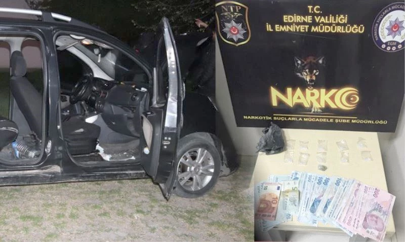 POLİS ARACI LASTİKLERİNDEN VURARAK DURDURDU