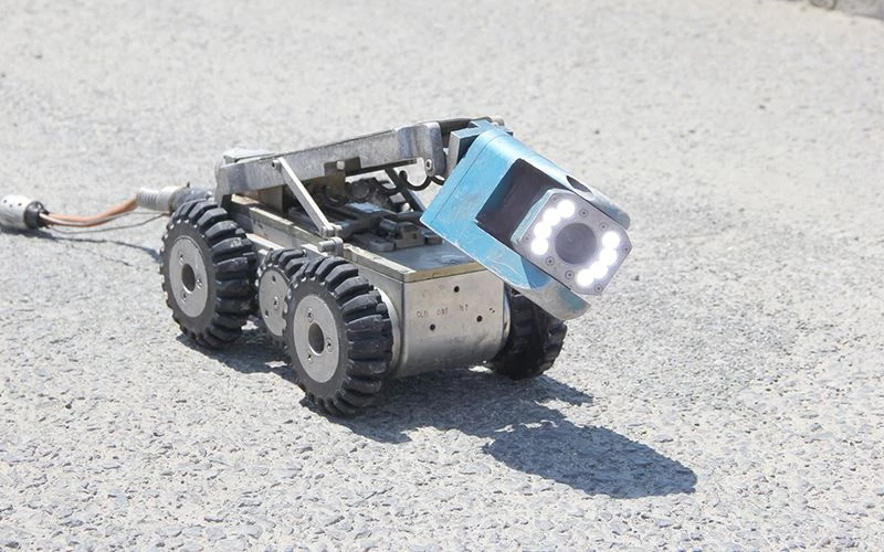 ÇOSB ALTYAPIDA KANAL GÖRÜNTÜLEME ROBOTU KULLANIYOR