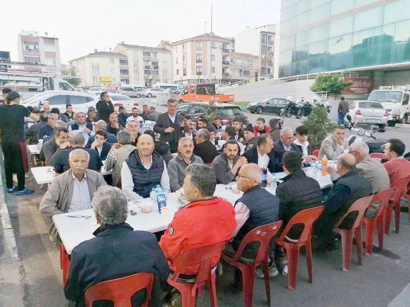 TEKİRDAĞ’DAKİ ŞANLIURFALILAR İFTARDA BULUŞTU