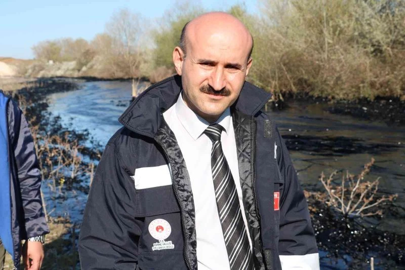 EDİRNE’DE ÇEVRE KİRLİLİĞİNE SEBEP OLAN ZİFT İÇİN ÇALIŞMA BAŞLATILDI