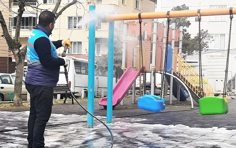 SALGINA KARŞI DEZENFEKSİYON ÇALIŞMALARI HIZ KESMİYOR