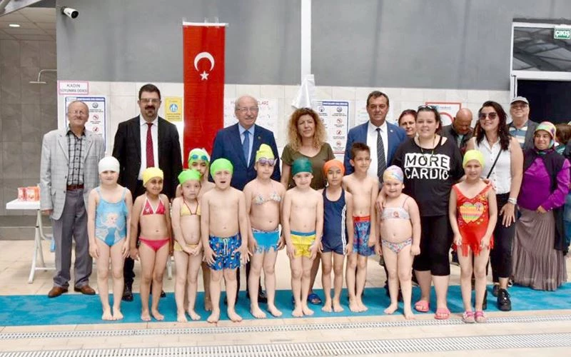 MURATLI YARI OLİMPİK YÜZME HAVUZU SEZON AÇILIŞI GERÇEKLEŞTİ