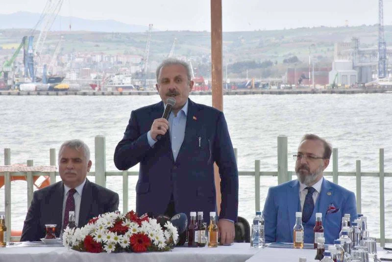 TBMM BAŞKANI ŞENTOP TEKİRDAĞ