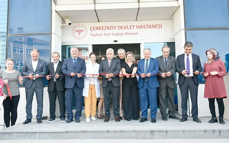 VALİ AZİZ YILDIRIM ÇERKEZKÖY’DE AÇILIŞ YAPTI